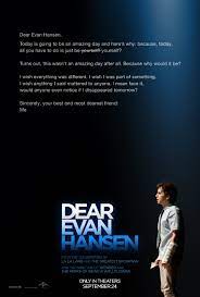 Poster for Dear Evan Hansen